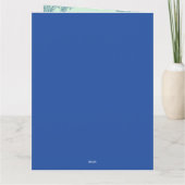 Felíz Día del Padre Kaart (Achterkant)