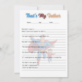 FELIZ DIA PAPA KAART (Voorkant)