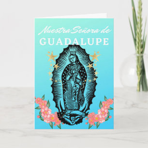 Feliz Fiesta de Nuestra Señora de Guadalupe Kaart