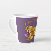 Feliz Halloween Chiot Mug 12 oz (Angle gauche)