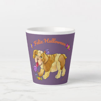 Feliz Halloween Chiot Mug 12 oz