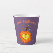 Feliz Halloween Mug citrouille (Devant)
