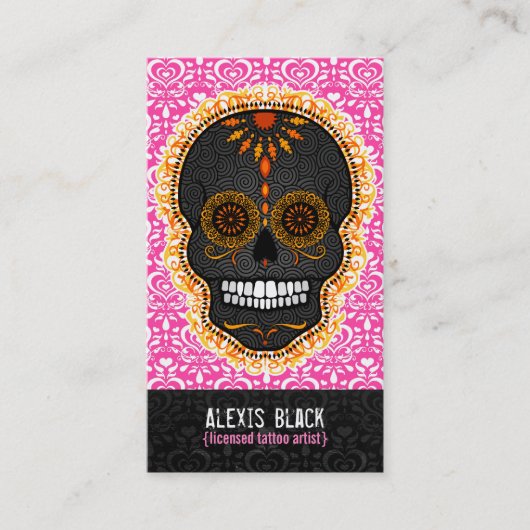 Feliz Muertos - carte faite sur commande de (Devant)