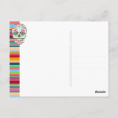 Feliz Muertos - Carte postale Happy Sugar Skull (Dos)