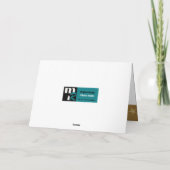 Feliz Natal. Carte de Noël en portugais (Dos)