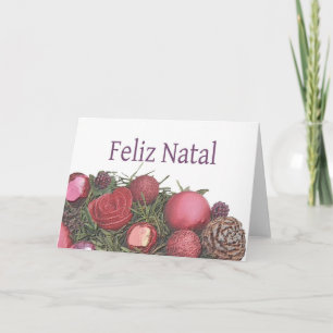 Feliz Natal - Carte de Noël portugaise