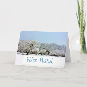 Feliz Natal, Carte de Noël portugaise