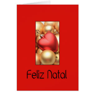 Feliz Natal - Carte de Noël portugaise