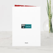 Feliz Natal. Cartes de Noël en portugais (Dos)