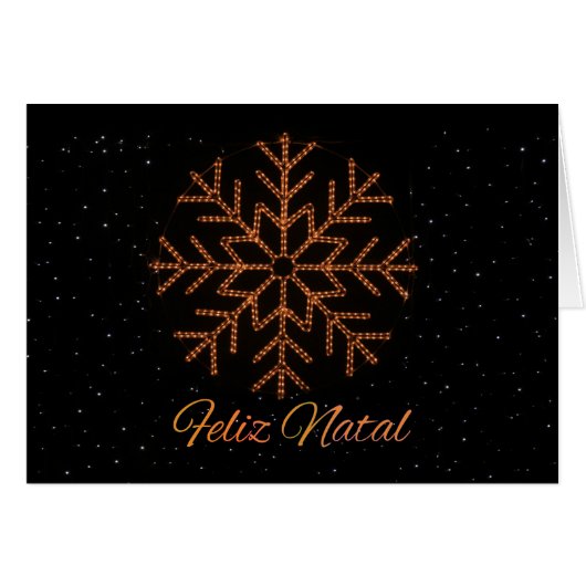 Feliz Natal cristal (Devant Horizontal)