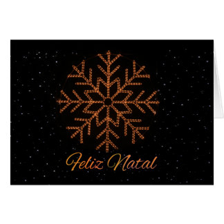 Feliz Natal Crystal Lights