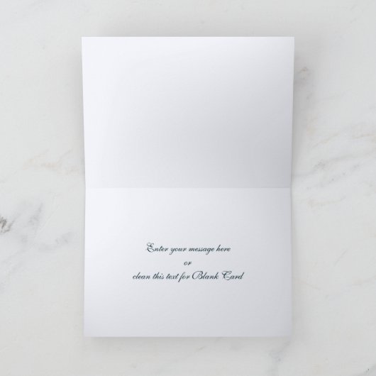 Feliz Natal. KerstKaart in het Portugees Feestdagen Kaart (Binnen)