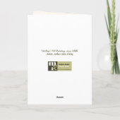 Feliz Natal. kerstKaarten in het Portugees Feestdagen Kaart (Achterkant)