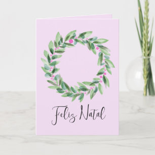 Feliz Natal, Portugais Carte de Noël