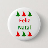 Feliz Natal Trees Button (Voorkant)