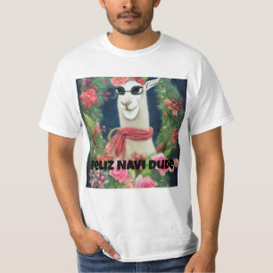 Feliz Navi Man, Funny Llama T-shirt