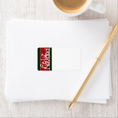 Feliz Navidad Adresetiketten Etiket (Insitu)