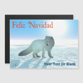 Feliz Navidad - Arctic Fox (Voorkant / Achterkant)
