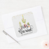 Feliz Navidad | Autocollant de Noël espagnol (Enveloppe)