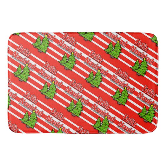 Feliz Navidad Badmat (Voorkant)