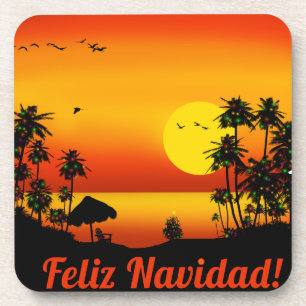 feliz Navidad Bier Onderzetter