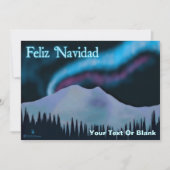 Feliz Navidad - Blue Aurora (Voorkant)