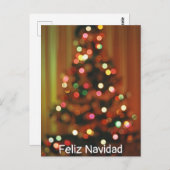 Feliz Navidad Briefkaart (Voorkant / Achterkant)