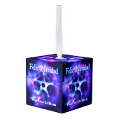 Feliz Navidad - Bright Star Cube Ornament (Achter hoekig)