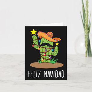Feliz Navidad Cactus - Mexicaanse Boom Kerstmis In Kaart