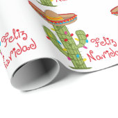 Feliz Navidad Cadeaupapier (Rol Hoek)