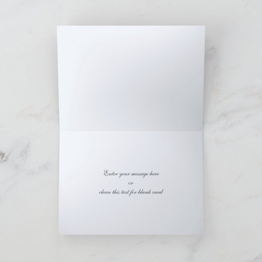 Feliz Navidad. Carte de Noël en espagnol (Intérieur)