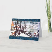 Feliz Navidad. Carte de Noël en espagnol (Devant)