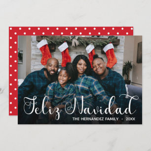 Feliz Navidad Carte de vacances photo
