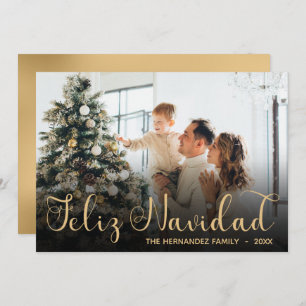 Feliz Navidad Carte de vacances photo