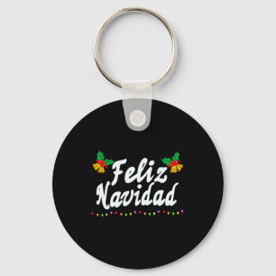 Feliz Navidad Christmas Family Mannen Vrouwen Kind Sleutelhanger