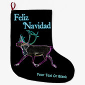 Feliz Navidad - Electric Cariou Grote Kerstsok (Voorkant)