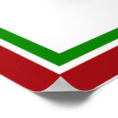 Feliz Navidad - Gekke kerstman Poster (Hoek)