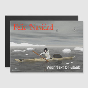 Feliz Navidad - Inuit Kayak wordt