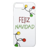 Feliz Navidad iPhone Case (Achterkant)