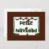 Feliz Navidad - Joyeux Noël - carte postale (Devant / Derrière)