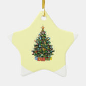 Feliz Navidad Keramisch Ornament (Achterkant)