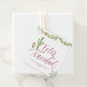Feliz Navidad | Kerst vakantie cadeau Labels (In situ)