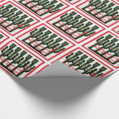 Feliz Navidad-kerstcactus - Gift Wrap Cadeaupapier (Hoek)
