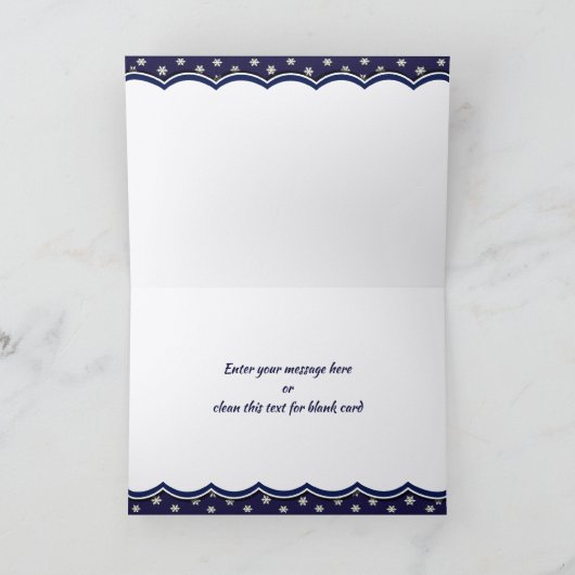 Feliz Navidad. Kerstkaarten in het Spaans Feestdagen Kaart (Binnen)