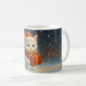 Feliz Navidad - Kitten - Gift - Mug Koffiemok (Voorkant rechts)