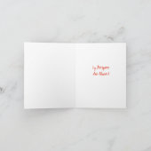 Feliz Navidad Lady of Guadalupe Carte de voeux (Intérieur)