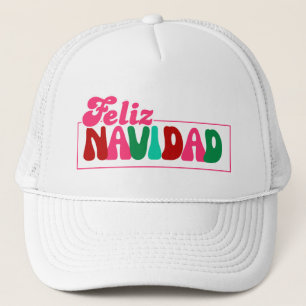 Feliz Navidad - Leuke kleurrijke Trucker Pet