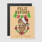 Feliz Navidad - Little Tamale (geel) (Voorkant / Achterkant)