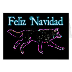 Feliz Navidad - Loup électrique