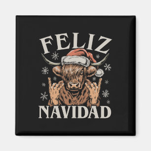 Feliz Navidad Meme Emo Koe Funny Meme Christmas Magneet